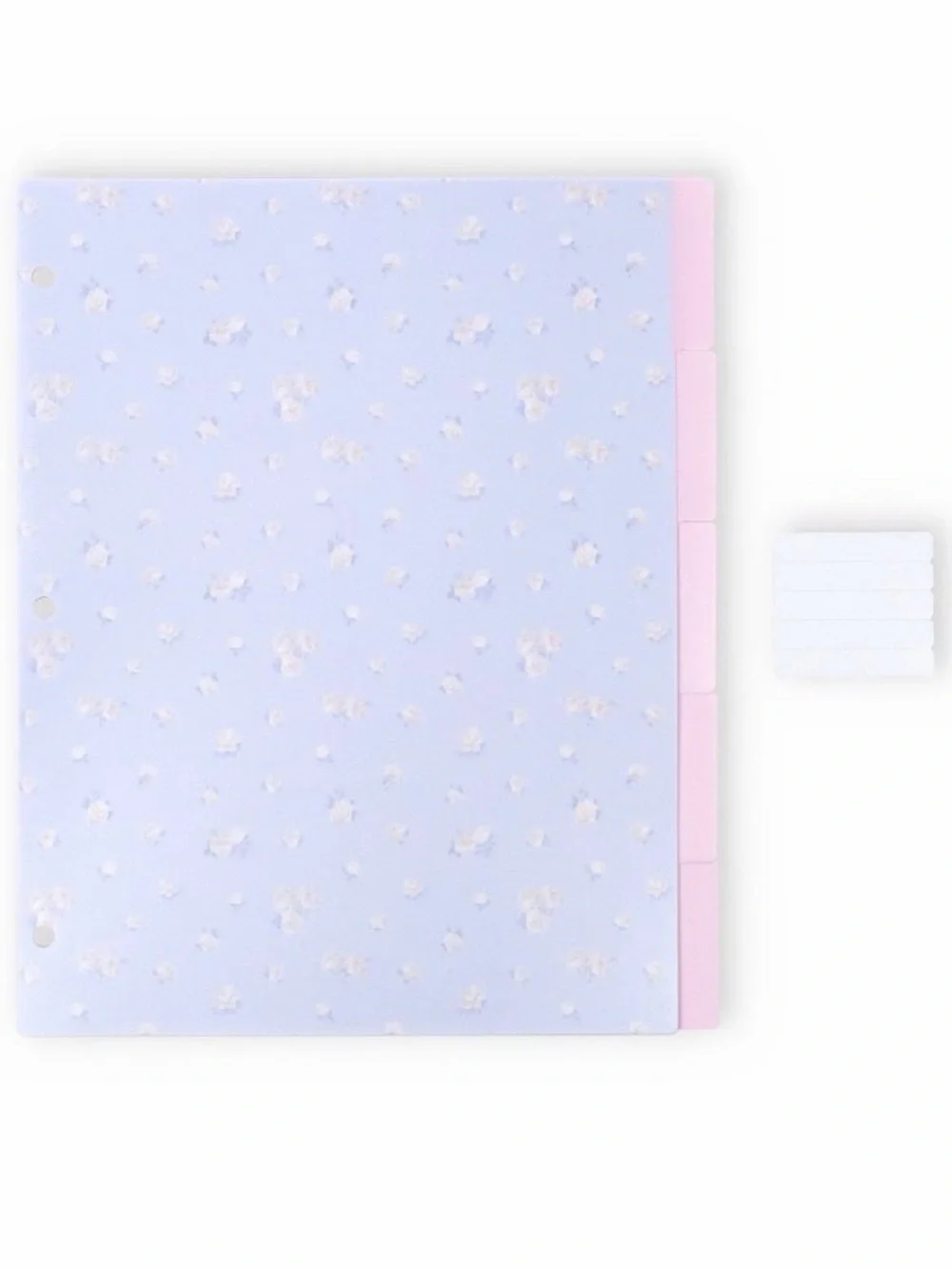 NWT LoveShackFancy x Target Yoobi  1” Binder Whisper Blue